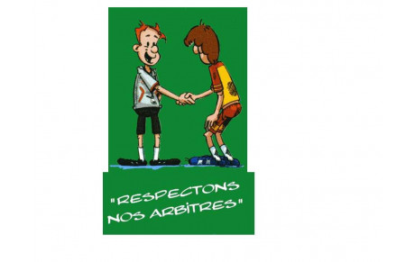 Les jeunes arbitres du 37 aux intercomites 