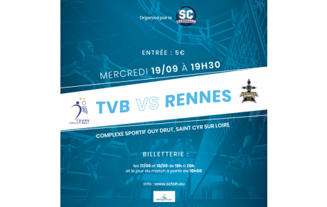 Match de Volley TVB / RENNES