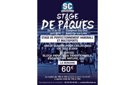 Stage de Perfectionnement!