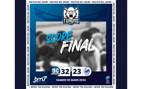Retour sur le dernier match de nos Turons HB